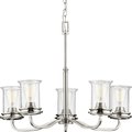 Progress Lighting Winslett Collection Brushed Nickel Five-Light Chandelier P400206-009